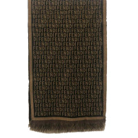 Fendi Scarf/Shawl Wool in Brown