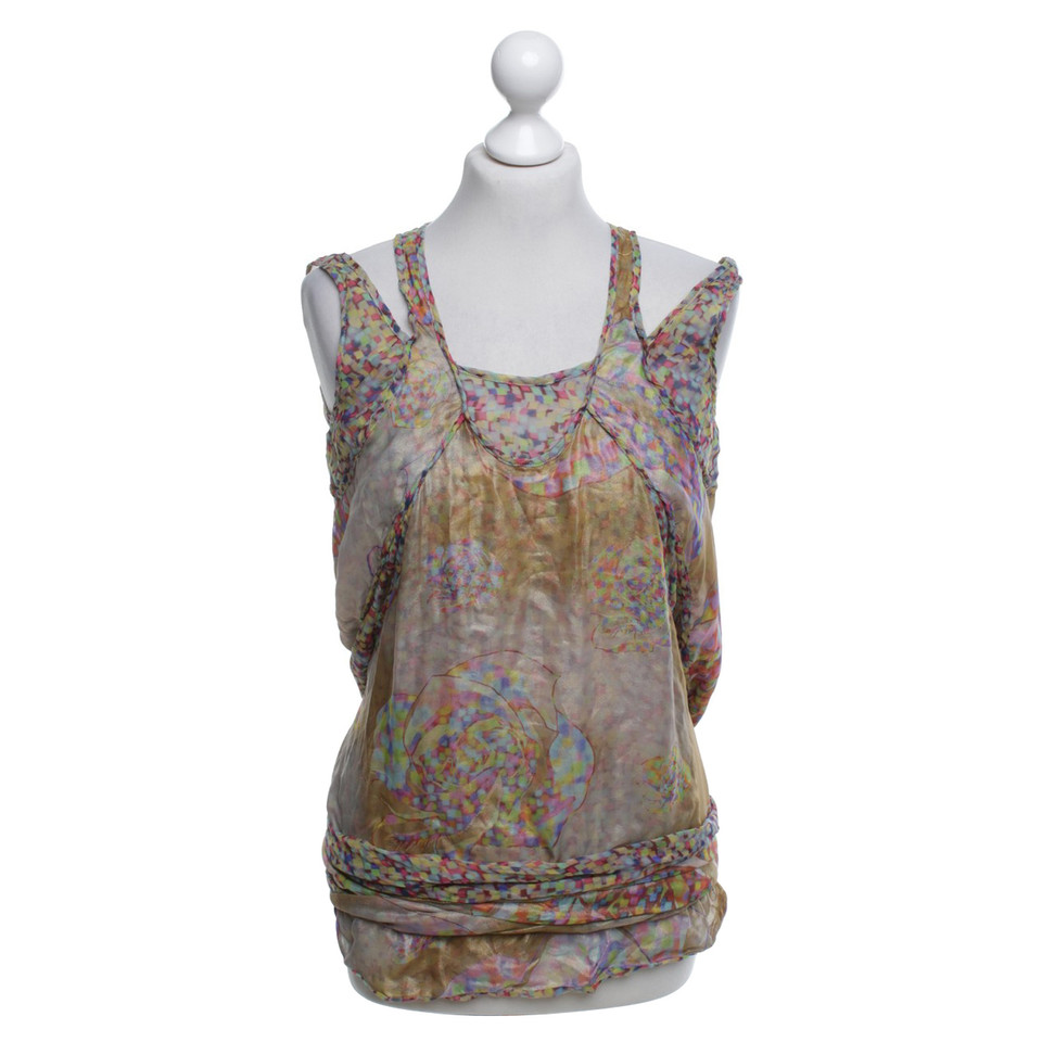 Wunderkind Wrap top with pattern