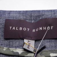Talbot Runhof Veste/Manteau en Bleu