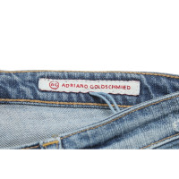 Ag Adriano Goldschmied Jeans en Coton en Bleu