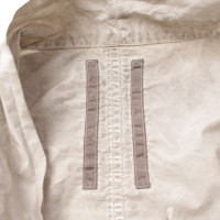 Rick Owens Jacke/Mantel aus Baumwolle in Grau