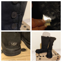 Ugg Australia Boots Fur in Black