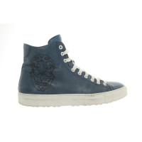 Dsquared2 Sneakers Leer in Blauw