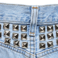 Levi's Pantaloncini di jeans con borchie