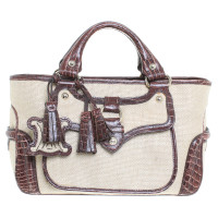 Céline Sac raphia beige