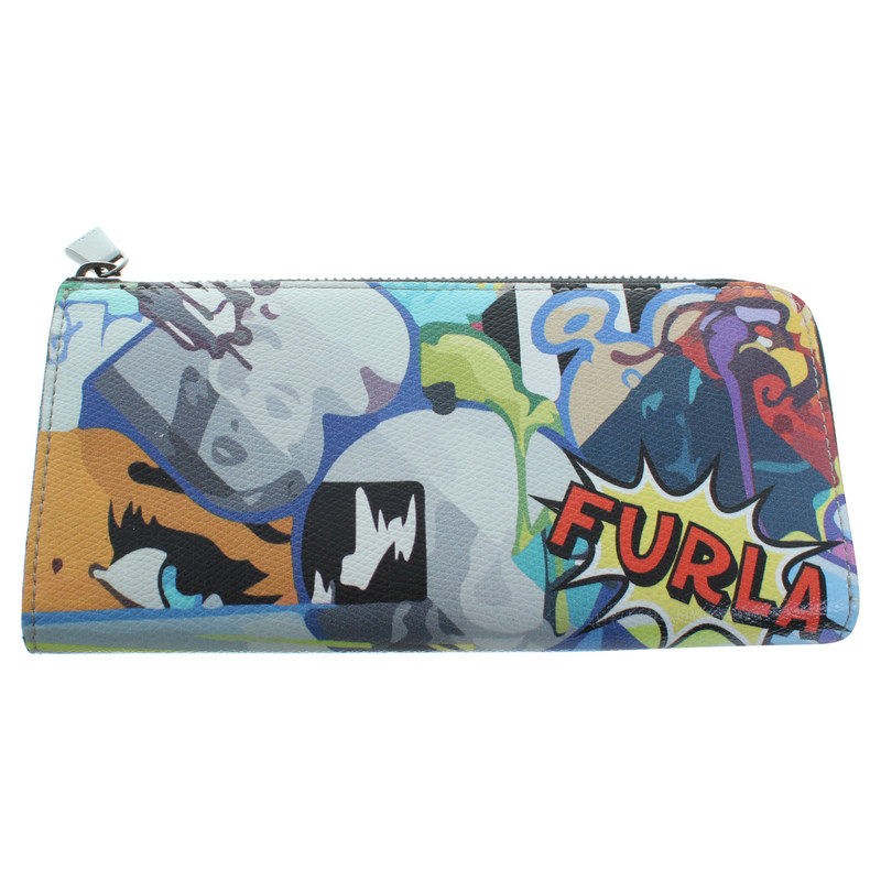 Furla Wallet pop art print