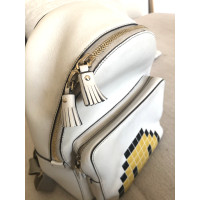 Anya Hindmarch Backpack Leather in White