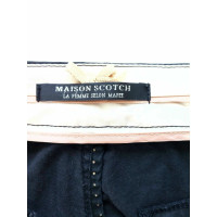 Maison Scotch Trousers Cotton in Black