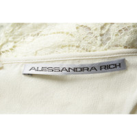 Alessandra Rich Oberteil in Creme