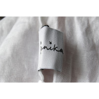 Innika Choo Top Linen in White