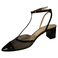Moschino Cheap And Chic Sandals Patent leather in Black