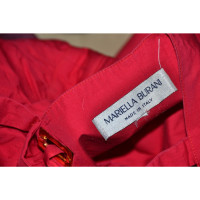 Mariella Burani Vestito in Cotone in Rosso