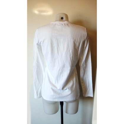Armani Jeans Oberteil aus Baumwolle in Weiß