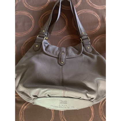 Lancel Handbag Leather in Violet