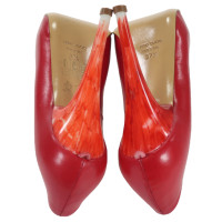 Biography Pumps/Peeptoes Leather in Red