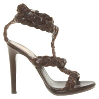 Roberto Cavalli Sandals Leather in Brown