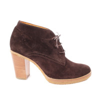 Ralph Lauren Purple Label Ankle boots Leather in Brown
