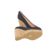 Russell & Bromley Zeppe in Pelle scamosciata in Blu