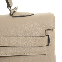 Hermès Kelly Bag 35 Leather in Taupe