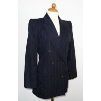Barbara Bui Jacket/Coat Wool in Blue