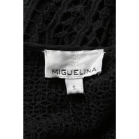 Miguelina Kleid aus Baumwolle in Schwarz