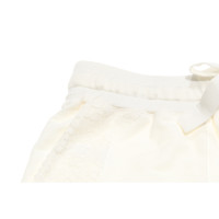 I.D. Sarrieri Shorts aus Jersey in Weiß