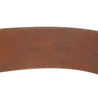Polo Ralph Lauren Riem Leer in Bruin