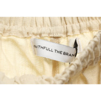Faithfull The Brand Trousers Linen in Beige
