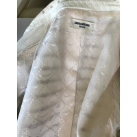 Zadig & Voltaire Giacca/Cappotto in Cotone in Bianco