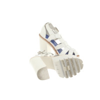 Jeffrey Campbell Sandals Leather in White