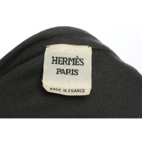 Hermès Jacket/Coat Wool in Khaki