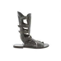 All Saints Sandals Leather in Black