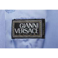 Gianni Versace Jas/Mantel in Blauw