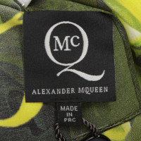 Alexander McQueen Foulard en soie avec imprimé floral
