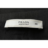 Prada Vestito in Cotone in Nero