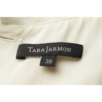 Tara Jarmon Top Silk in Cream