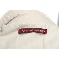 Comptoir Des Cotonniers Jas/Mantel Katoen in Beige
