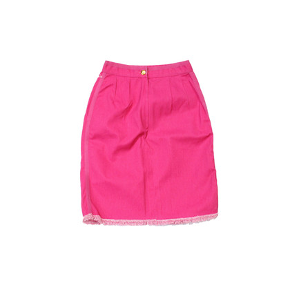 Chanel Skirt Cotton in Pink