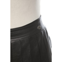 Chanel Skirt Leather