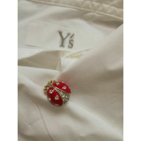 Y's Top Cotton in White