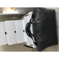 Ghurka Travel bag Leather in Black