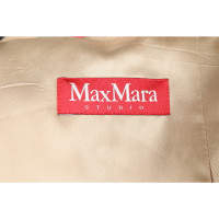 Max Mara Jacket/Coat Cashmere in Beige