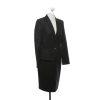 Hugo Boss Anzug aus Wolle in Schwarz