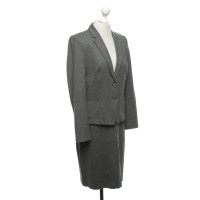 Hugo Boss Anzug aus Viskose in Grau