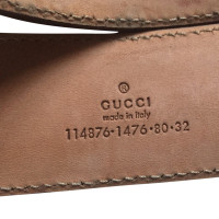 Gucci Green Leather Belt