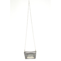 Jimmy Choo Shoulder bag Leather in Silvery