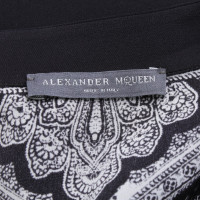 Alexander McQueen Blouse en soie avec motif