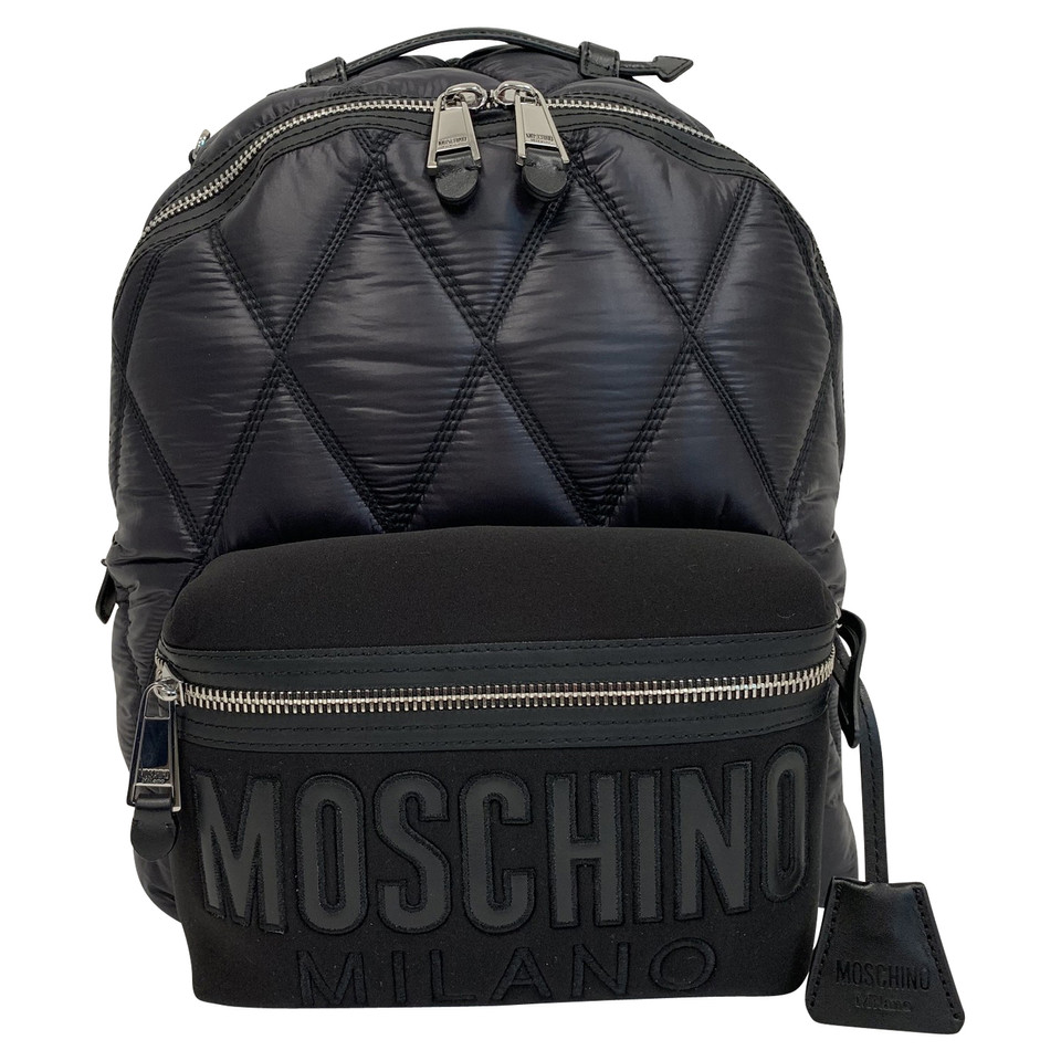 Moschino Sac à dos en Noir