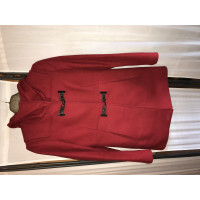 Fay Jacke/Mantel aus Wolle in Rot
