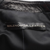Balenciaga Vest Leather in Blue